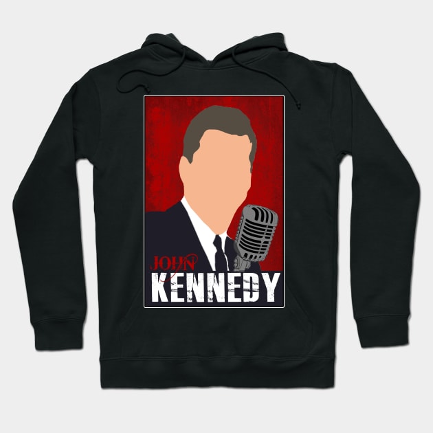 John F. Kennedy Hoodie by kurticide